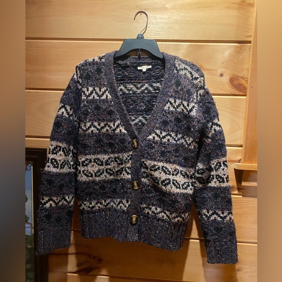 LOFT Sweaters - Loft Multicolored Cardigan